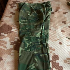 Bdu cargo camo pants. Both for one price